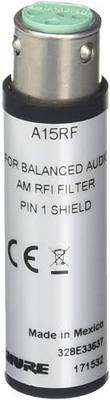 Shure A15RF RF Filter, XLR In/Out, Passes Phantom Power