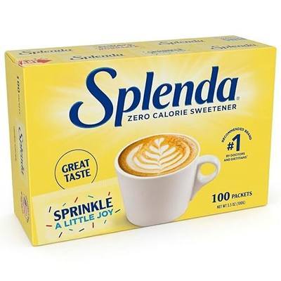 SPLENDA Zero Calorie Sweetener, 100 Count Packets | 100 Count
