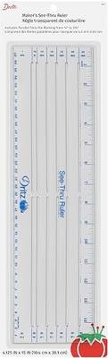 Dritz See-Thru Dressmakers Ruler
