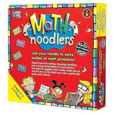 Edupress Math Noodlers Game, Grades 2-3 (EP62350), Multi