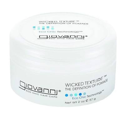 GIOVANNI Wicked Texture The Definition Of Pomade, Styling Hair Pomade, 2 oz | Helps to Shape Hair & Smooth Texture, Water Based that Washes Out Easily, Vegan, Paraben Free, Color Safe