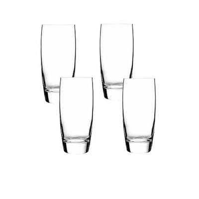 Luigi Bormioli Michelangelo Cooler Glasses - Clear, Set of 4