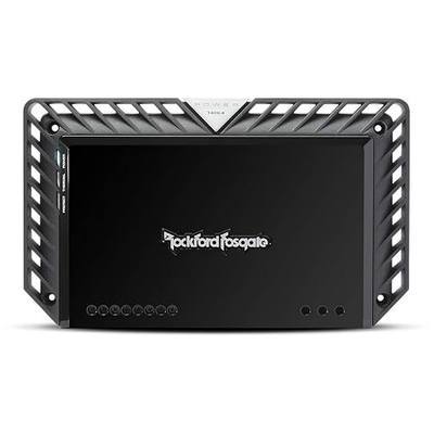 Rockford Fosgate Power T400-4 400-Watt 4-Channel Amplifier | Class A/B, Ideal for a 4-way Full Range System or Component Speakers on the Front with Subs on the Rear