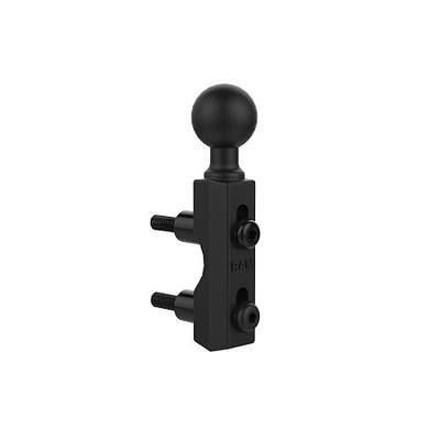 RAM MOUNTS Motorcycle Brake/Clutch Reservoir Mount Base, Handlebar Clamp Base with B Size 1" Ball for Phone, GPS & Camera Mounts RAM-B-309-1U