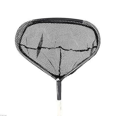 Beckett Corporation Fish Net with Long Handle - Pond Netting for Fish Tanks, Koi Ponds, Aquariums, and Small Ponds, Black