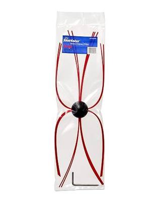 Gardus SootEater Whip Head Replacement - Chimney Cleaning Kit for Variety of Flue Shapes, Rotary Chimney Cleaning System, Chimney Brush Red CWH208