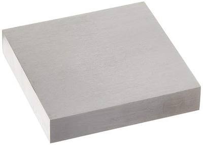 The Beadsmith Steel Bench Block - Flat Anvil Jewelers Tool - Solid Metal Bench Block for Jewelry and Stamping - Protect Your Work Surface - 4 x 4 x 0.5 inches