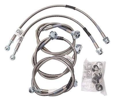 Russell by Edelbrock Russell 695770 Brake Line Kit (S/S 01-06 GM HD Trucks), Stainless Steel