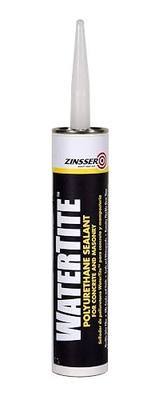 Zinsser WaterTite Clear Polyurethane Concrete & Masonry Sealant | Concrete Crack Sealant, Flexible Waterproof Joint Filler, Interior & Exterior Use, 10.1 Oz