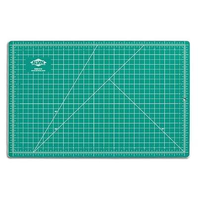 ALVIN GBM Self-Healing Cutting Mat 12 x 18 inch | Double-Sided Green/Black | 5-Layer Gridded Surface for Arts, Crafts and Sewing - Model GBM1218