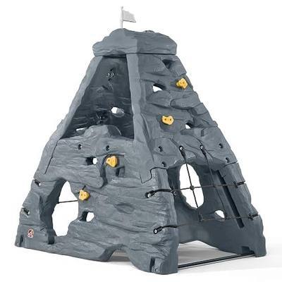 Step2 Skyward Summit for Kids, Climbing Wall Playset for Toddlers, Ages 4 –8 Years Old, Easy to Assemble Kids Outdoor Playground for Backyard