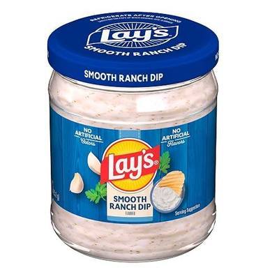 Lay's, Smooth Ranch Dip, 15 oz