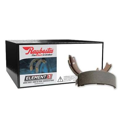 Raybestos Element3 Automotive Replacement Rear Drum Brake Shoes Set for Select 2006-2015 Honda Civic, 2009-2013 and 2015-2020 Honda Fit, 2010-2014 Honda Insight (913PG)