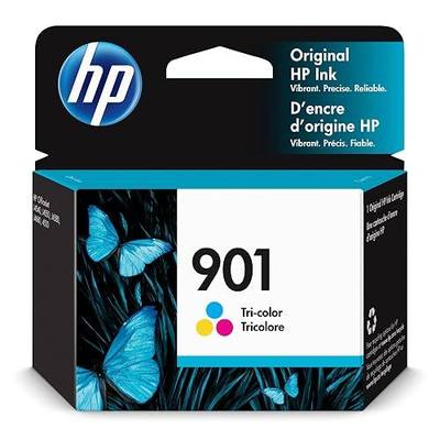 HP Original 901 Tri-Color Ink Cartridge | Works OfficeJet J4500, J4680, 4500 Series | CC656AN