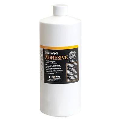 Lineco Neutral pH Adhesive, All-Purpose Glue, 1 Quart, White, 1 Pack | Acid Free, Dries Clear, Remains Flexible, Used for Bookbinding and Book Repair, Framing, Collages, Paper Art and Crafts