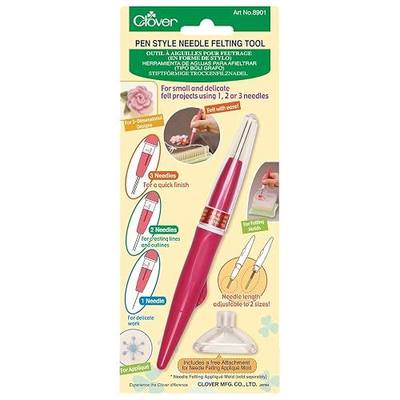 Clover 507079 Pen Style Needle Felting Tool- Original Version- 1 Pack