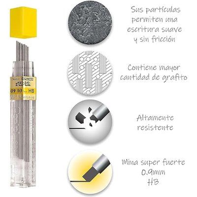 Pentel Super Hi-Polymer Leads