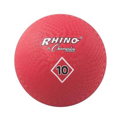 Champion Sports Playground Ball – Durable High-Bounce Ball, Sizes 5", 6", 7", 10", 13" & 16" for Gym, Recess & Play