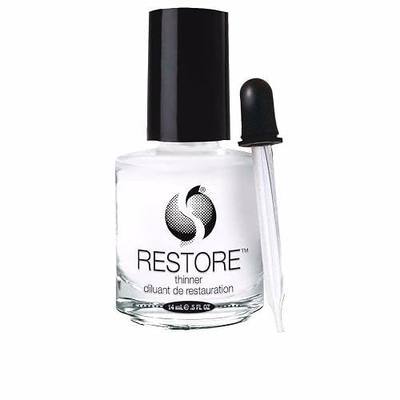 Seche Restore Top Coat - Nail Polish Thinner, Revive Thickened Lacquer, Nail Lacquer Thinner, Extends Manicure Life, 0.5 Fl Oz | Nail Polish Thinner, Revive Thickened Lacquer, Nail Lacquer Thinner, Extends Manicure Life