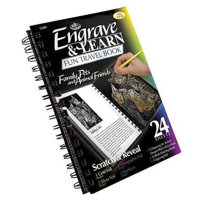 Royal and Langnickel Engraving Art Booklet, Family Pets and Animal Friends