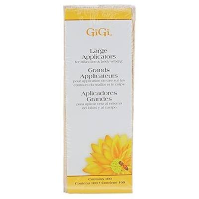 GiGi Wax Sticks for Hair Removal – Large Wax Applicator Sticks, Wooden Waxing Stick for Arms, Legs & Body Waxing, 1 Pack |
