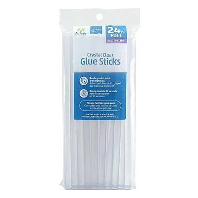 AdTech Hot Glue Sticks 10" Full Size, Clear, 24 Sticks