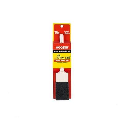 Wooster Brush 3103-1 1/2, 1-1/2-Inch 3103-1-1/2 Foam King Paintbrush, White