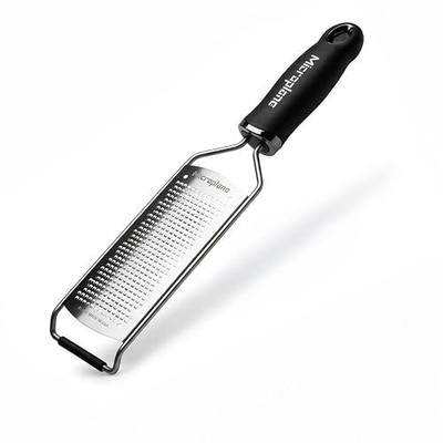 Microplane Gourmet Series Hard Cheese Grater (Fine, Black)