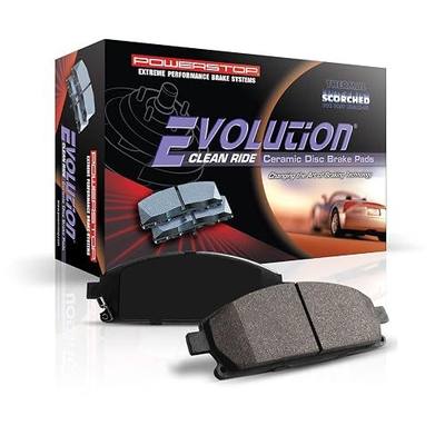 PowerStop Rear Brake Pads for Chrysler 200 2011-14 |Sebring 2007-10 |Dodge Avenger 2008-14 |Caliber 2007-12 |Jeep Compass 2007-17 |Jeep Patriot 2007-17 - Z16 Ceramic Brake Pads Replacement, 16-1037