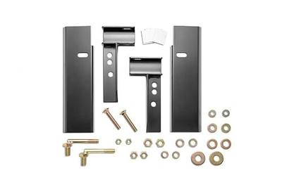 RealTruck BACKRACK Hardware Kit for use w/Standard Bed, Black, No Drill | 30117 | Fits 2002-2025 RAM 2500/3500 All Beds; 2002-2025 RAM 1500 6.5' & 8' Bed