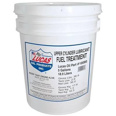 Lucas Oil 10080 Upper Cylinder Lube/Fuel Treatment, 5 Gallon Pail