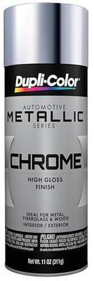 Dupli-Color ECS101007 Instant Enamel Metallic Automotive Paint – Chrome Spray Paint - 11 oz. Aerosol Can