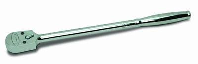Williams JHWS-52EHLA 1/2" Drive Enclosed Head Ratchet, Chrome Finish, Single Pawl Ratchet Design, 36 Tooth Gear Engagement - 15 Inches