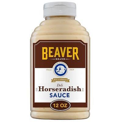 Beaver Brand Deli Horseradish Sauce, Zesty Deli, 12 oz.