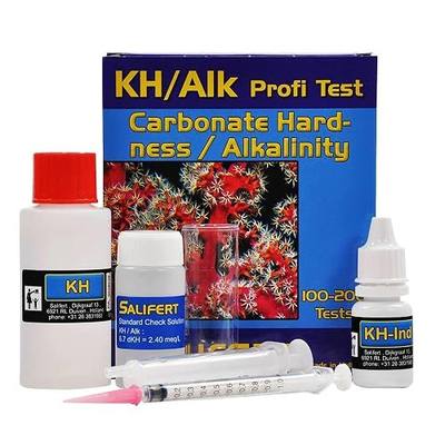 Carbonate Hardness & Alkalinity (Kh/Alk) Test Kit, 100-200 Tests
