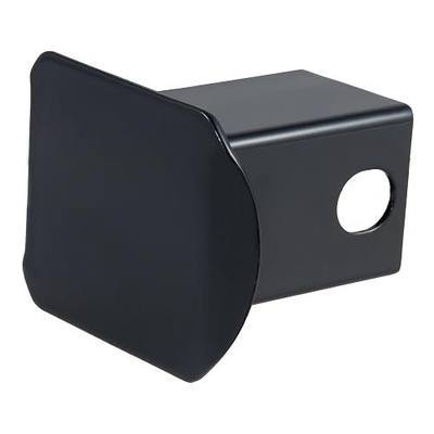 CURT 22750 Black Steel Trailer Hitch Cover, Fits 2-Inch Receiver