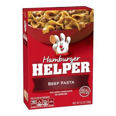 Hamburger Helper, Beef Pasta, 5.6 Ounce Boxes (Pack of 6)