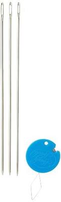 Handy Hands Pack of 3 (Y9) Yarn Tatting Needles, Gray