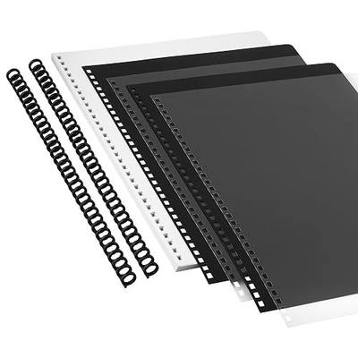 GBC ProClick The Do-It-Yourself Presentation Kit, Includes 5/16" Diameter Spines, Paper, Covers, 2 Kits per Pack (2515665)