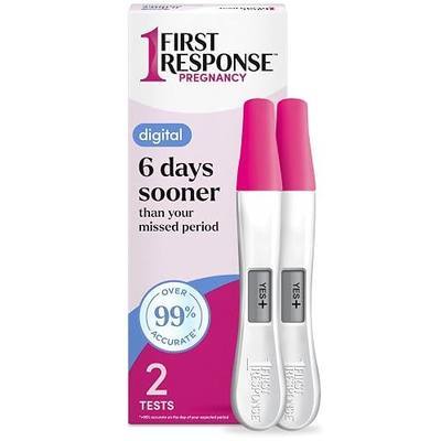 First Response Gold Digital Pregnancy Test | Test As Early As 6 Days*, Easy-to-Read Digital Results, Over 99% Accurate*, Answers In 3 Minutes, Trusted For 30 Years