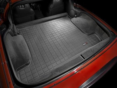 WeatherTech Cargo Trunk Liner for Chevrolet Corvette, Trunk (40342), Black