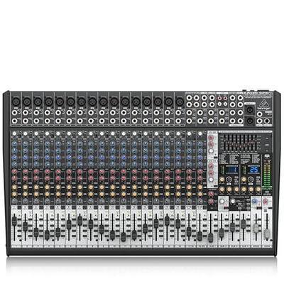 Behringer EURODESK SX2442FX Ultra-Low Noise Design 24-Input 4-Bus Studio/Live Mixer with XENYX Mic Preamplifiers, British EQ and Dual Multi-FX Processor
