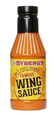 Syberg's 'Home of the Best Wings in St. Louis' | Famous Wing Sauce | 16 Fl Oz/473 ml