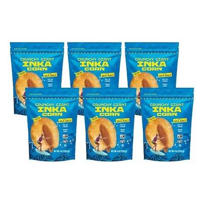 Inka Corn Nuts, Gluten Free Roasted Giant Corn, Original Flavor, 4 Ounce (Pack of 6)