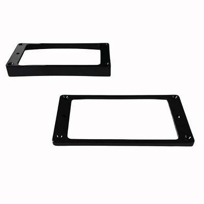 Allparts Humbucker Pickup Rings Set Curved - Black