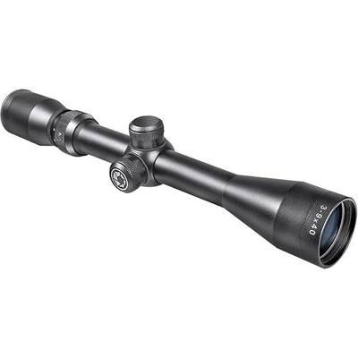 Barska Huntmaster Rifle Scope – Durable, Waterproof, Fogproof, Shockproof, Parallax-Free at 100 Yards, Fast Focus Eyebell, Scope Caps – Great for Hunting & Plinking