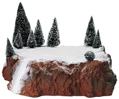 Lemax Village Landscape Display Platform with Trees #81015