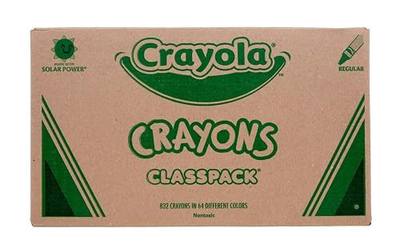 Crayola Crayon Classpack (832 Count), Bulk School Supplies for Classrooms,13 Sets of 64 Crayons, Kids Arts & Crafts Supplies