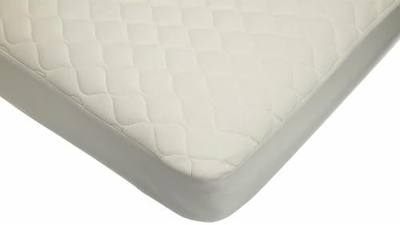 American Baby Company Waterproof Crib & Toddler Mattress Protector 52“x28" | Crib & Toddler Mattress Pad Cover Made with Organic Cotton Top Layer - Quilted, Noiseless, Ultra-Soft & Breathable