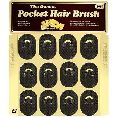 Genco Pocket Brush Easel Display (12 Piece) Black